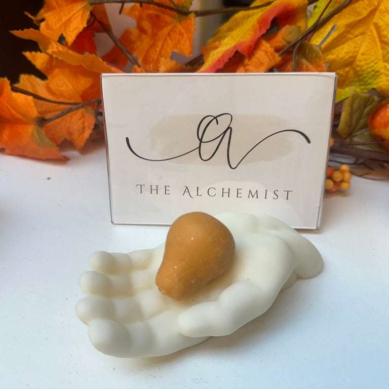 Giving Hand Candle - by the Alchemist
