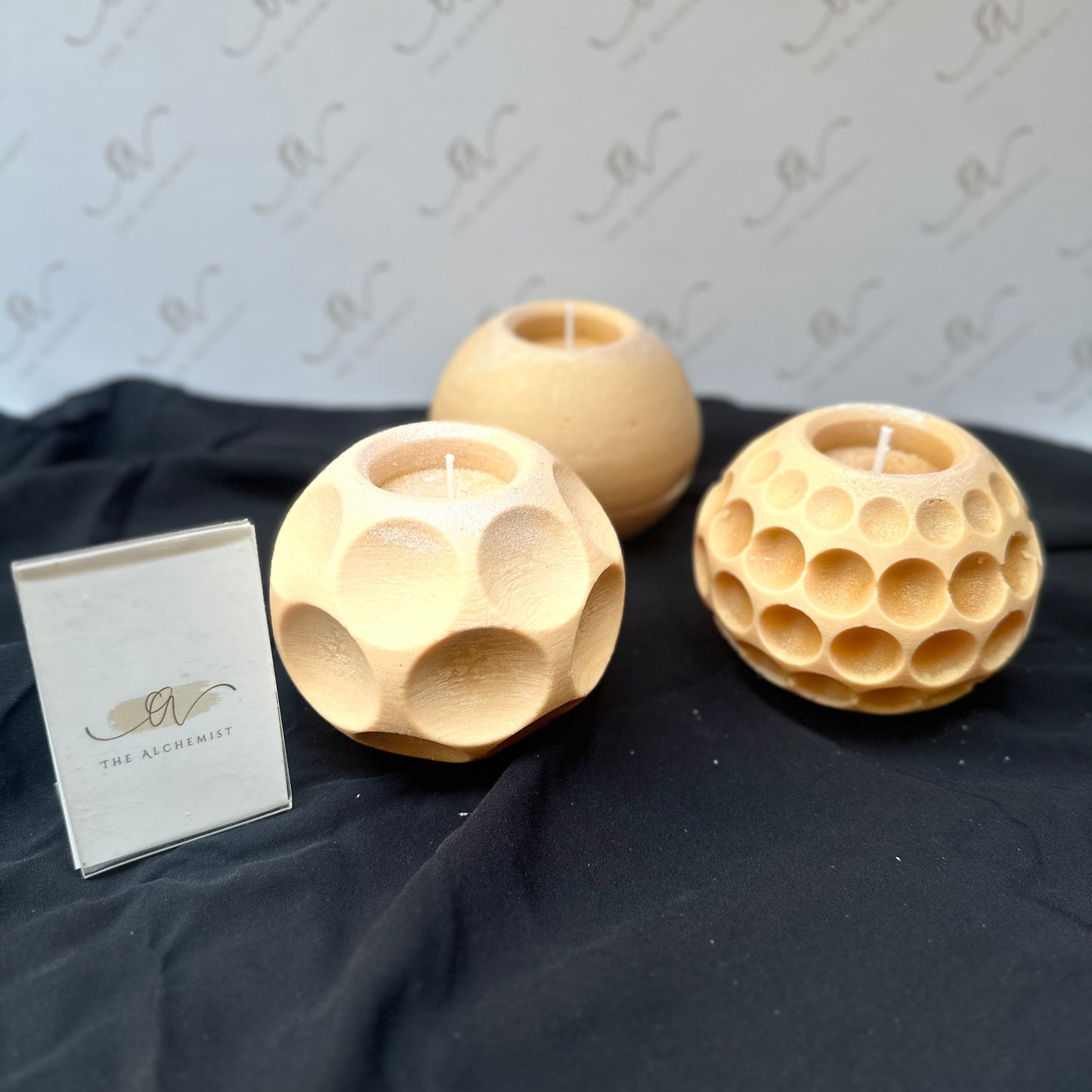 The Globe Holder Candle - by the Alchemist