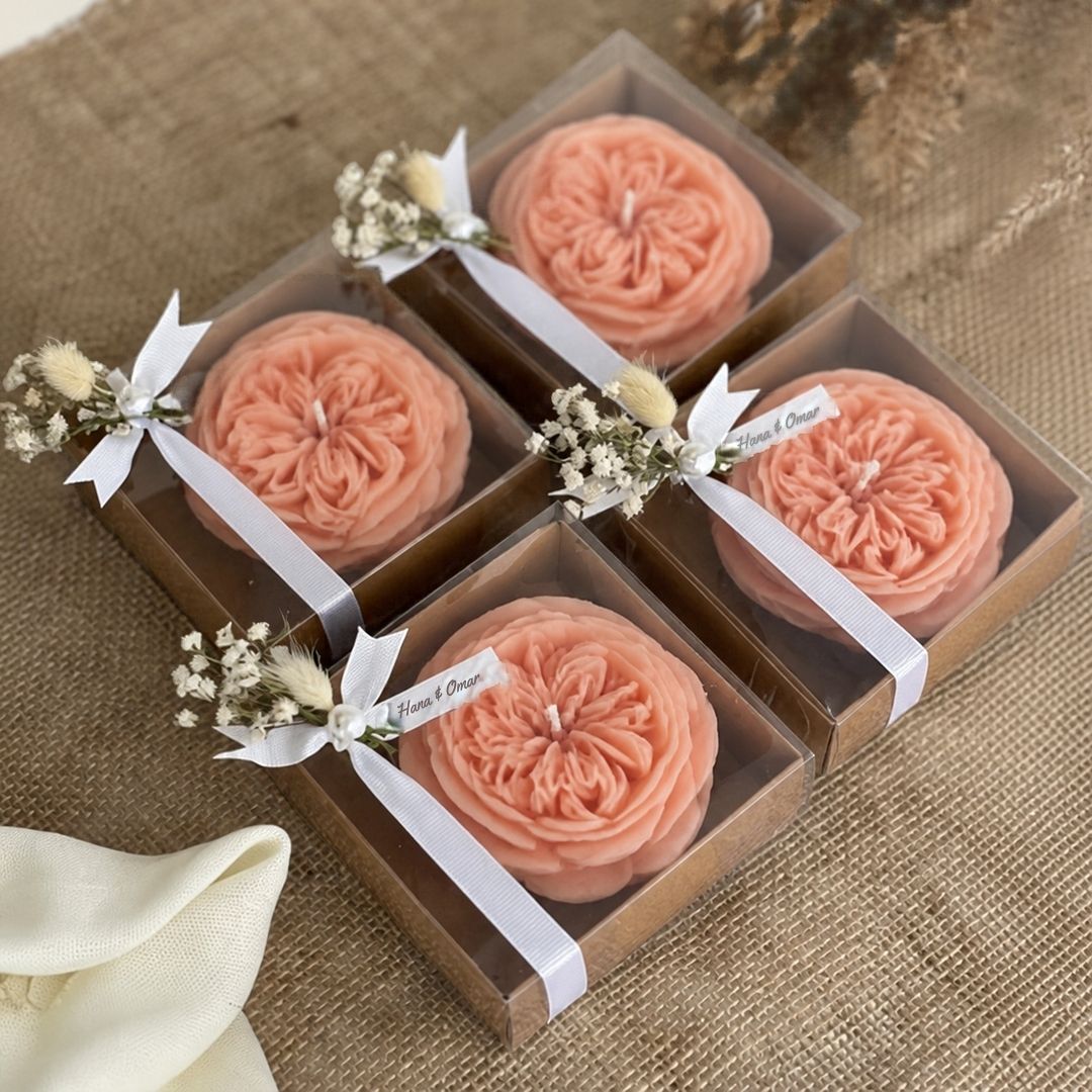 The Juliet Rose Candle - by the Alchemist
