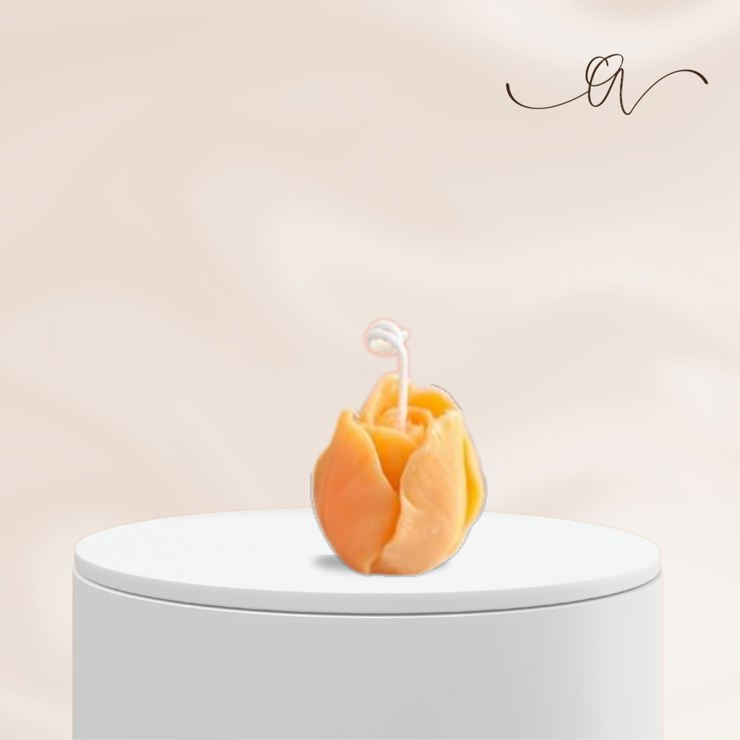 The Rosebud Candle - by the Alchemist