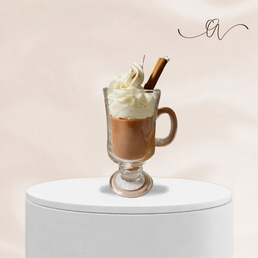 Velvet Cappuccino Candle - by the Alchemist