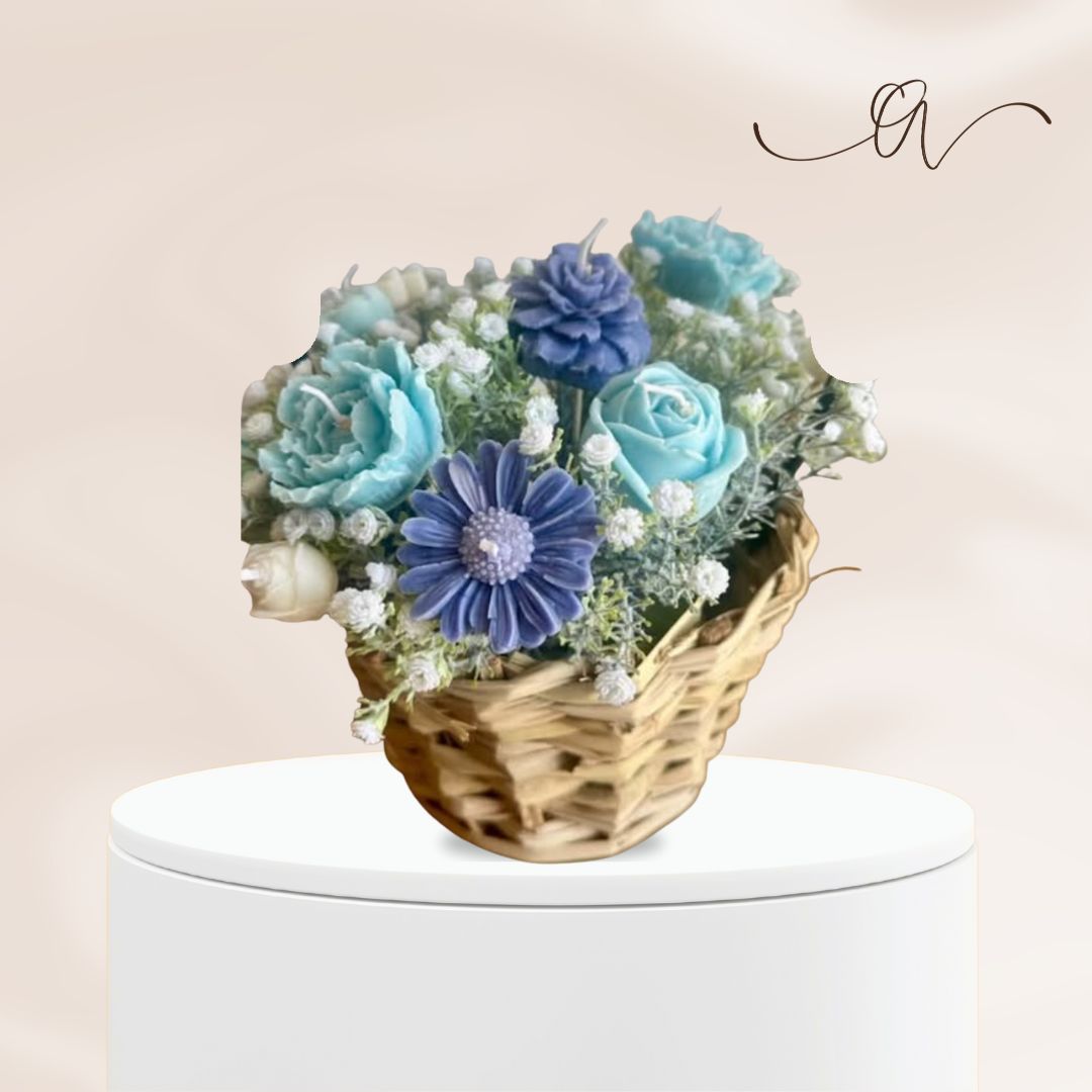 Violet Whisper Flowers Bouquet - baby flowers - by the Alchemist