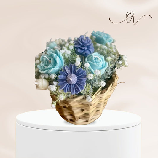 Violet Whisper Flowers Bouquet - baby flowers - by the Alchemist