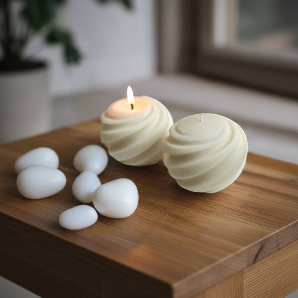 The Wave Orb Candle - by the Alchemist
