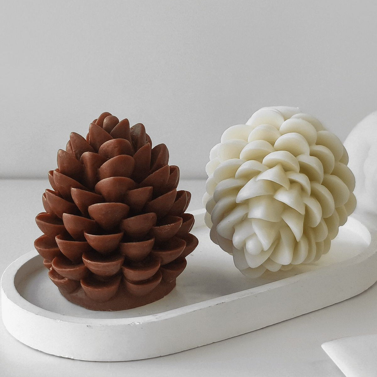 The Pine Cone Candle - by the Alchemist