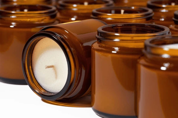 Amber Glass Jar with lid- 50 grams - by the Alchemist